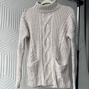 Abercrombie and fitch turtle neck pocket sweater